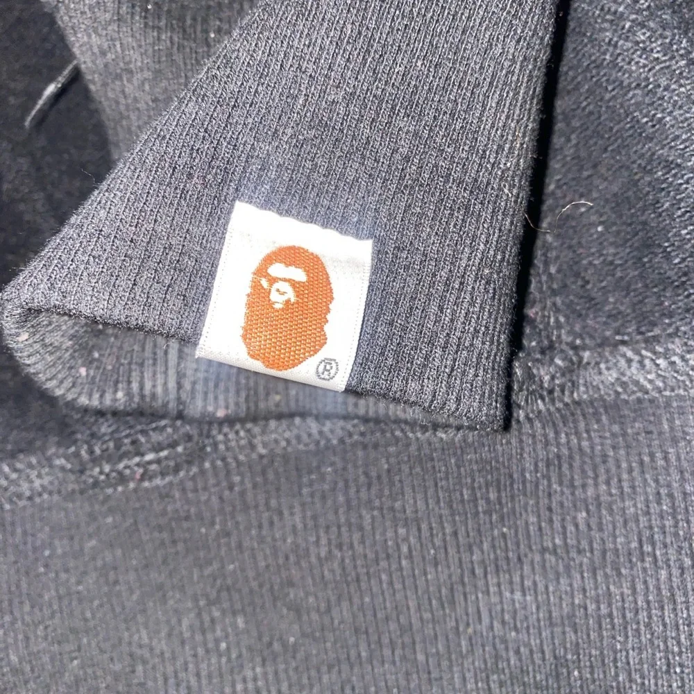 BAPE Shark Full Zip Hoodie Camo Hood Black - Picture 5 of 6